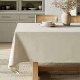 Linen Table Cloth Rectangle Waterproof Tablecloth
